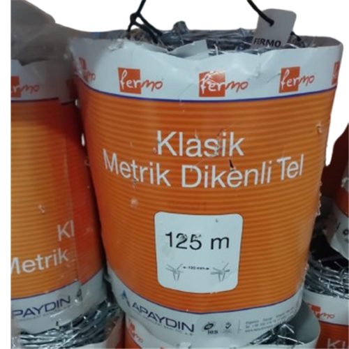 FERMO KLASİK DİKENLİ TEL 125 mt 1,70 mm x 1,50 mm 
